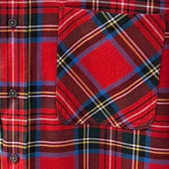 J.Mclaughlin Dobson Colorful Heavy Cotton Shirt Size Medium - Picture 3 of 8